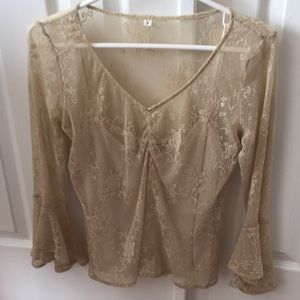 ☀️Lace top with camisole